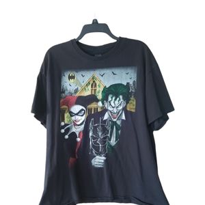 Joker & Harley Quinn Black tee shirt from Batman